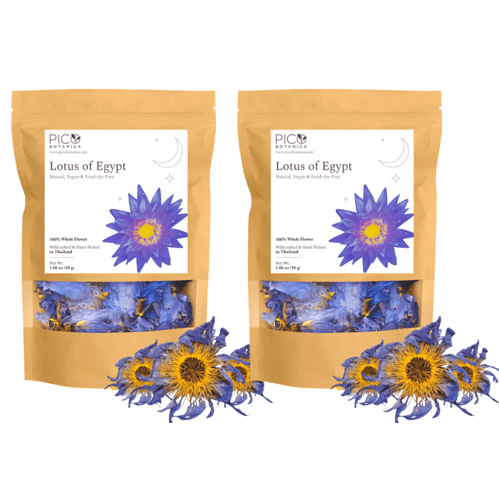 Organic Blue Lotus Dried Flowers • Lotus Factory